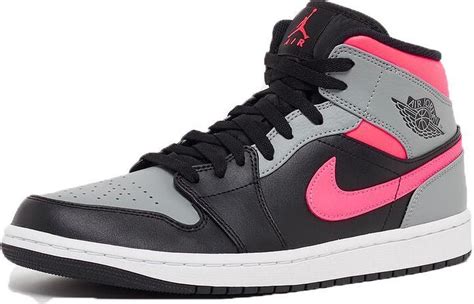 nike schoenen grijs roze